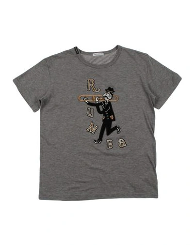 Dolce & Gabbana Kids' T-shirt In Grey