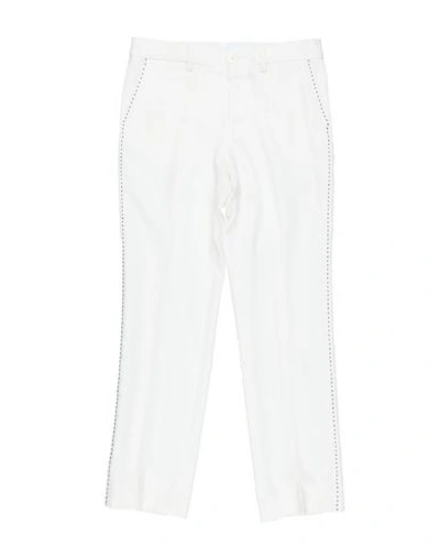 Dolce & Gabbana Kids' Casual Pants In Ivory