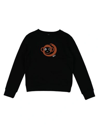Au Jour Le Jour Kids' Sweatshirt In Black