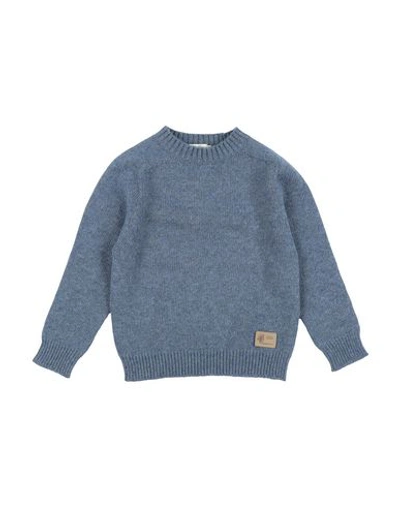 Pili Carrera Kids' Sweater In Slate Blue