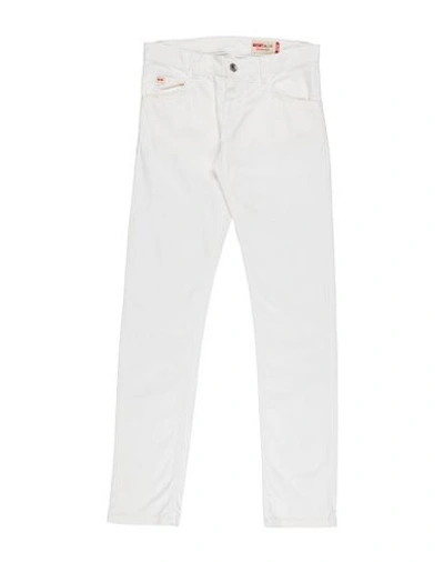 Mason's Kids' Casual Pants In White