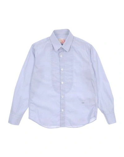Mauro Grifoni Kids' Patterned Shirts & Blouses In Blue