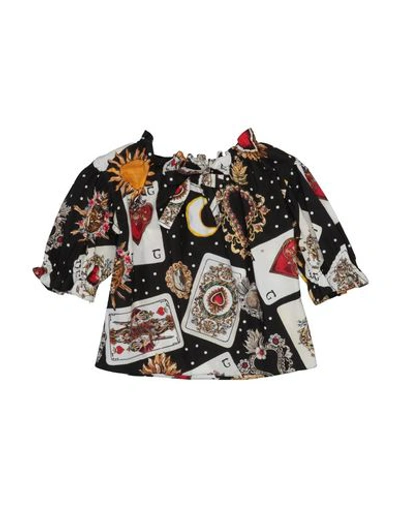 Dolce & Gabbana Kids' Blouse In Black