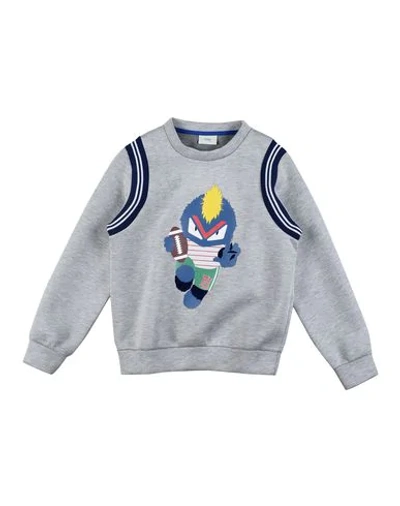 Fendi Kids' Sweatshirt In Grey