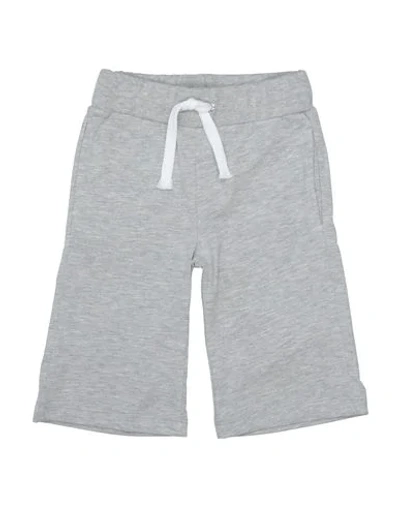 Bikkembergs Kids'  Toddler Boy Shorts & Bermuda Shorts Light Grey Size 5 Cotton, Polyester