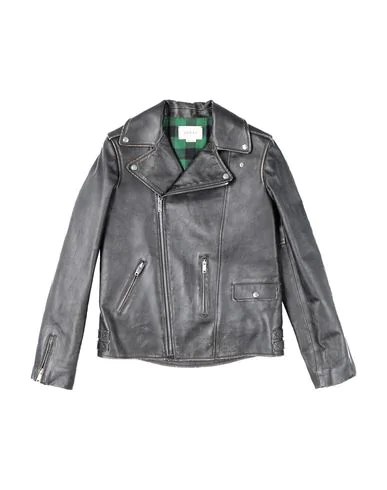 gucci kids leather jacket