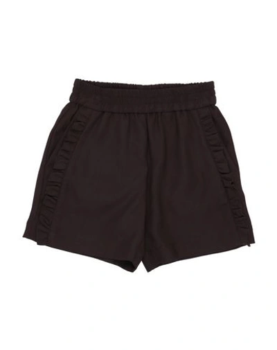 Monnalisa Kids'  Toddler Girl Shorts & Bermuda Shorts Dark Brown Size 4 Polyester