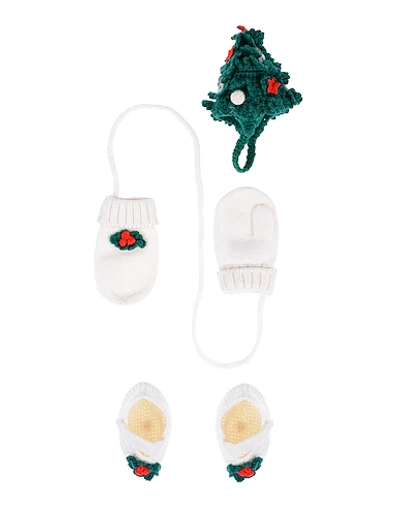 Dolce & Gabbana Babies' Gloves In White