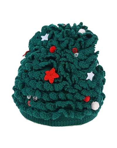 Dolce & Gabbana Babies' Hats In Green