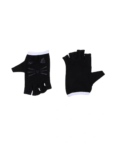 Karl Lagerfeld Babies' Gloves In Black