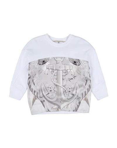 Philipp Plein Kids' Sweatshirt In White