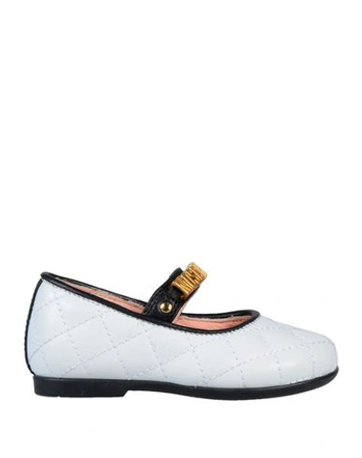 Moschino Babies' Ballet Flats In White