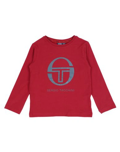 Sergio Tacchini Kids' T-shirt In Red
