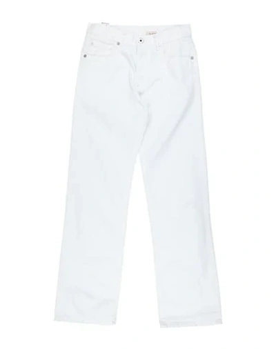 Mauro Grifoni Kids' Jeans In White