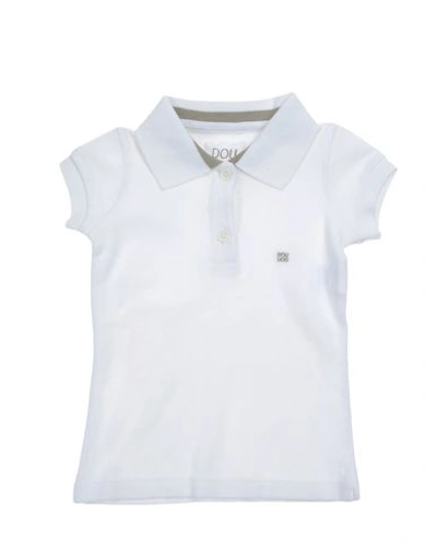 Douuod Babies' Polo Shirts In White