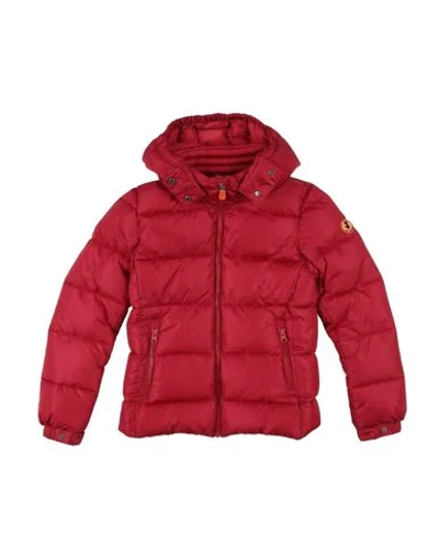 Save The Duck Kids' Full-length Jacket In Red