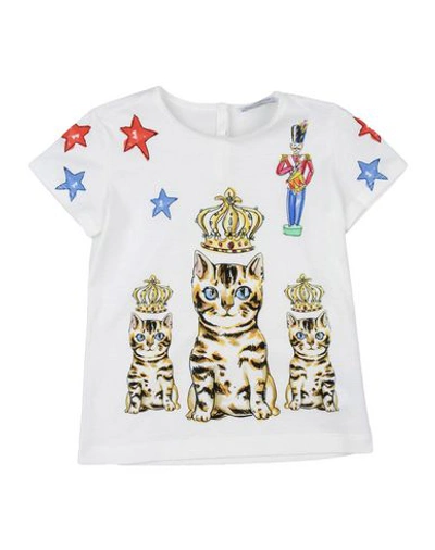 Dolce & Gabbana Kids' T-shirt In White