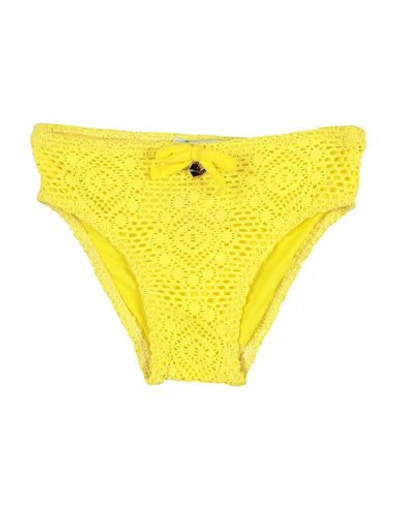 Dolce & Gabbana Babies' Bikini In Yellow