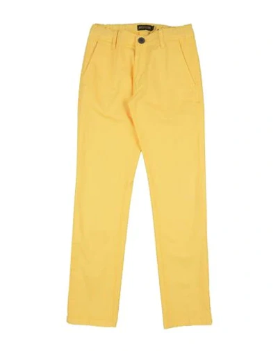 Antony Morato Kids' Pants In Yellow