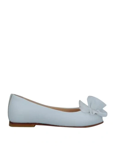 Andrea Montelpare Babies' Ballet Flats In White