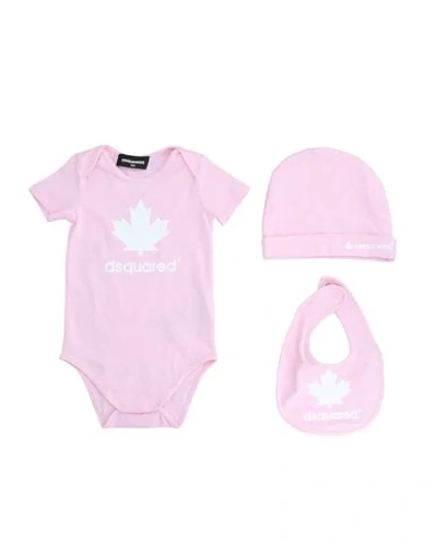 Dsquared2 Babies' Bodysuit In Pink