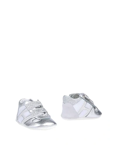 Hogan Babies' Newborn Shoes In White