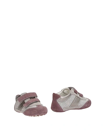 Tod's Babies' Newborn Shoes In Purple