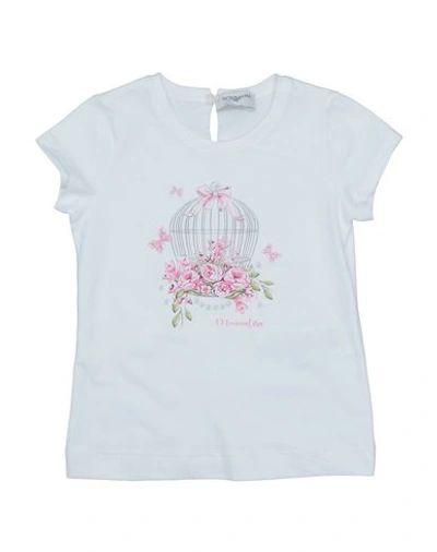 Monnalisa Babies' T-shirts In White