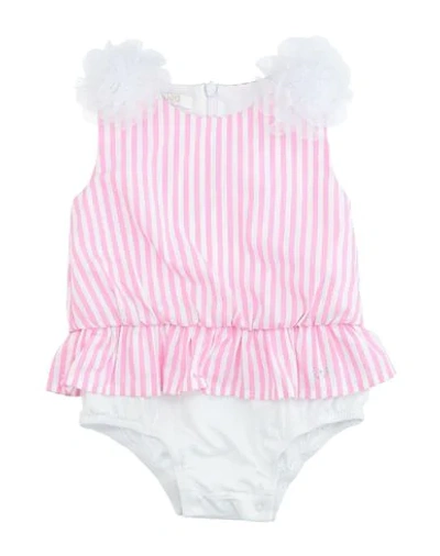 Liu •jo Babies' Bodysuits In Pink