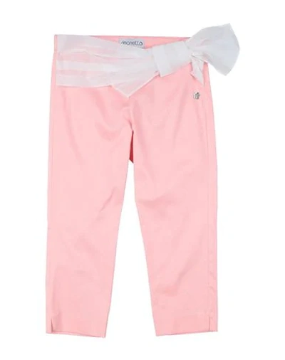 Simonetta Kids' Pants In Pink