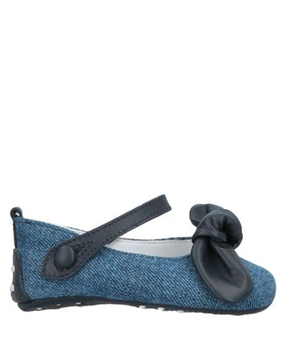 Tod's Babies' Newborn Shoes In Blue
