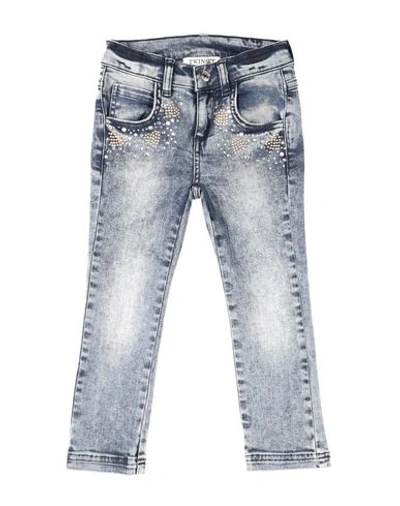 Twinset Kids' Jeans In Blue