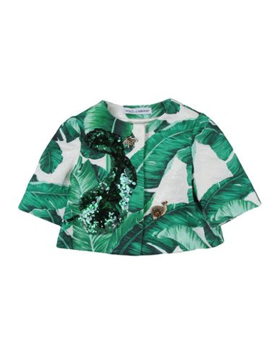 Dolce & Gabbana Kids' Blazer In Green