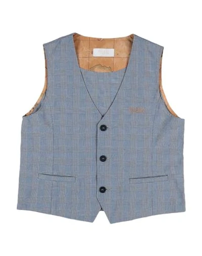 Alviero Martini 1a Classe Kids' Vest In Slate Blue