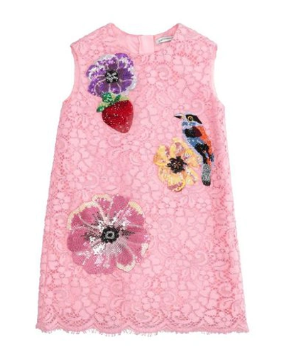Dolce & Gabbana Babies' Dress In Pink