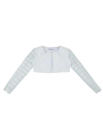 Patrizia Pepe Kids' Suit Jackets In White