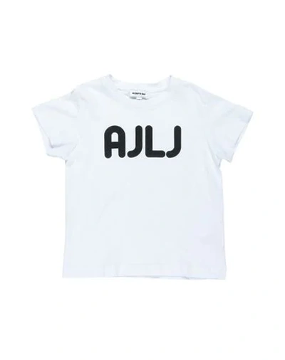 Au Jour Le Jour Kids' T-shirts In White