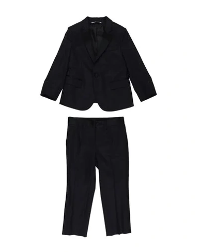 Dolce & Gabbana Kids' Outfits In Dark Blue