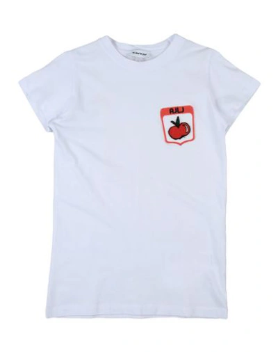 Au Jour Le Jour Kids' T-shirt In White