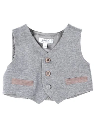 Aletta Babies' Vest In Grey