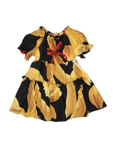Dolce & Gabbana Babies' Dress In Yellow