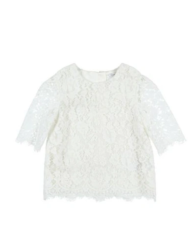 Dolce & Gabbana Kids' Blouse In White