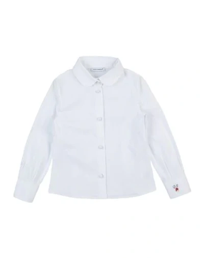 Dolce & Gabbana Babies' Shirts In White