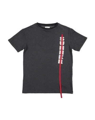 Douuod Kids' Sweaters In Steel Grey