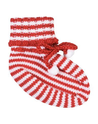 Dolce & Gabbana Babies' Short Socks In Red