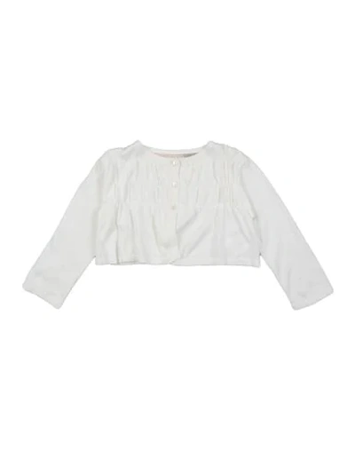 Burberry Babies' Shrug In White