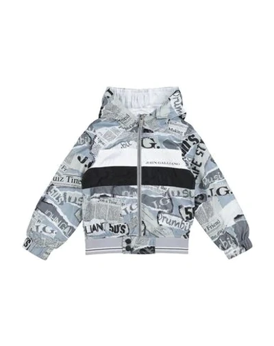 John Galliano Kids' Jackets In Grey | ModeSens