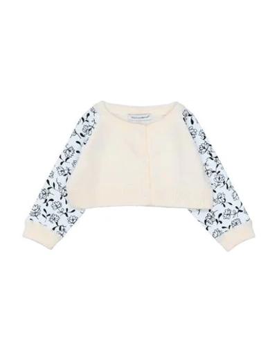 Dolce & Gabbana Babies' Cardigans In Sand