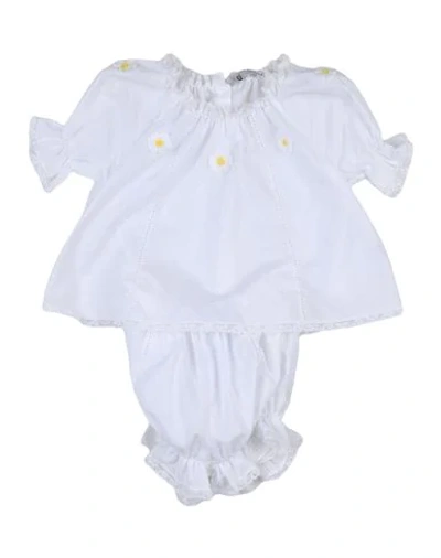 Dolce & Gabbana Babies' Outfits In White