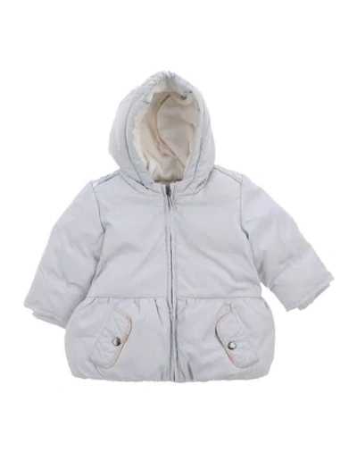 Burberry Babies' Synthetic Padding In Light Grey